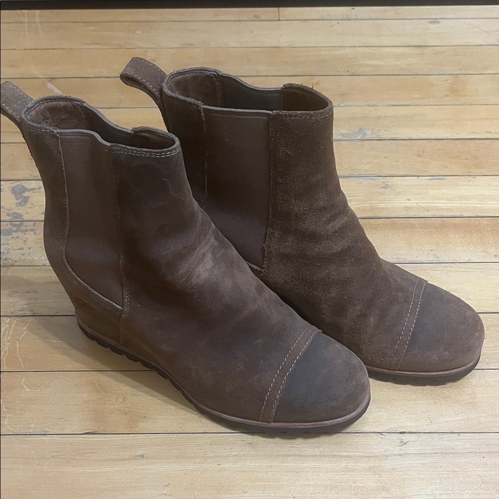 UGG Dark Brown Ankle Booties